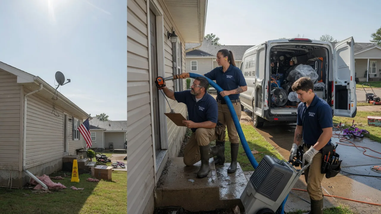 Ceiling Water Damage Restoration in Scottdale, GA near me